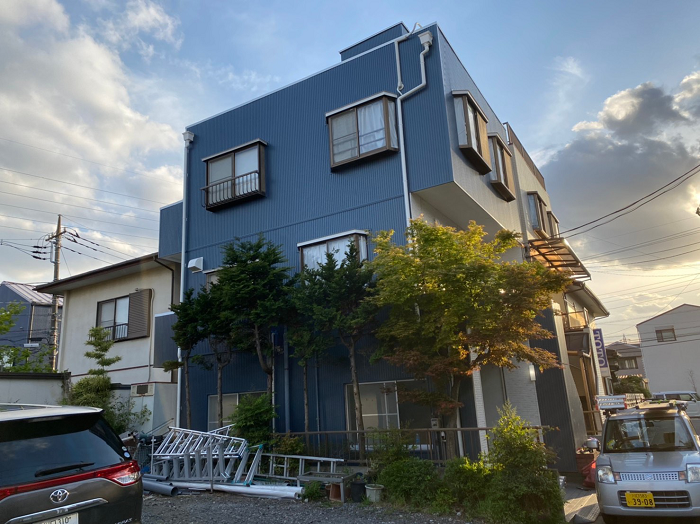 金属サイディングにリフォーム